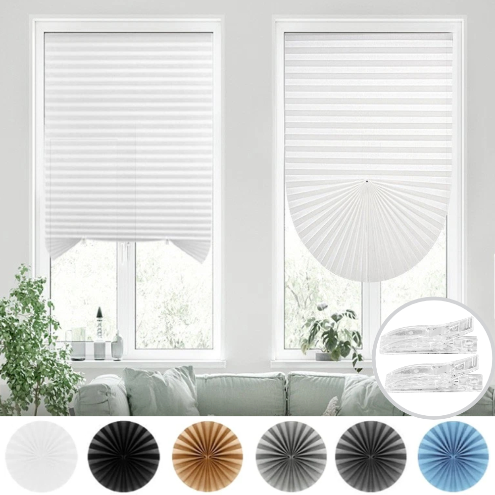 Linen Roller Blind - ม่านหน้าต่างแบบจีบ ม่านบังแดดแบบชั่วคราว ม่านกระดาษแบบจีบไร้สาย กรองแสง ม่านปรับแสงสำหรับบ้านและสำนักงาน