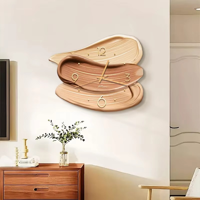 Interior Design Vintage Modern - นาฬิกาแขวนผนังสไตล์วินเทจ ดีไซน์เกาหลี ดีไซน์มินิมอล เรียบง่าย เหมาะสำหรับห้องนอน นาฬิกาแขวนผนังแบบเงียบ