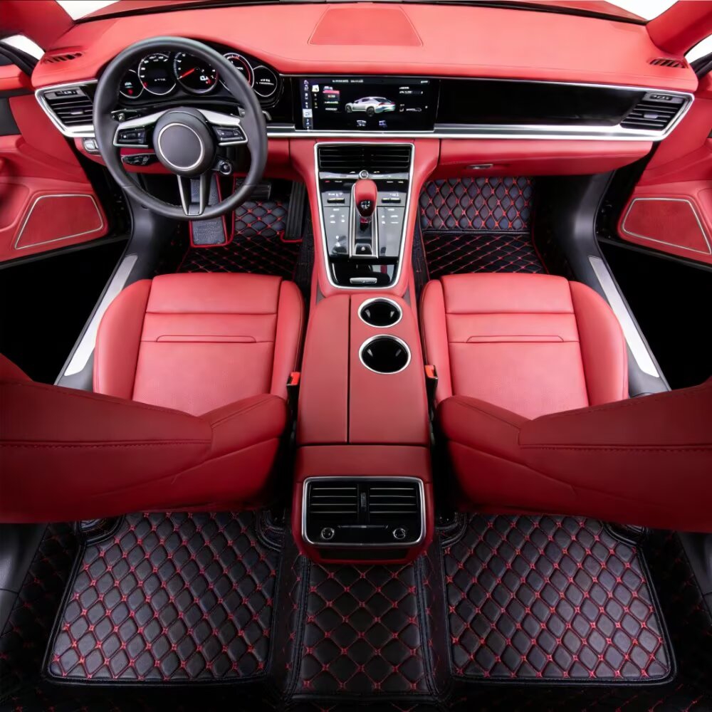 Interior Design Class - พรมปูพื้นรถยนต์แบบ 3 มิติ สำหรับ Mercedes Benz