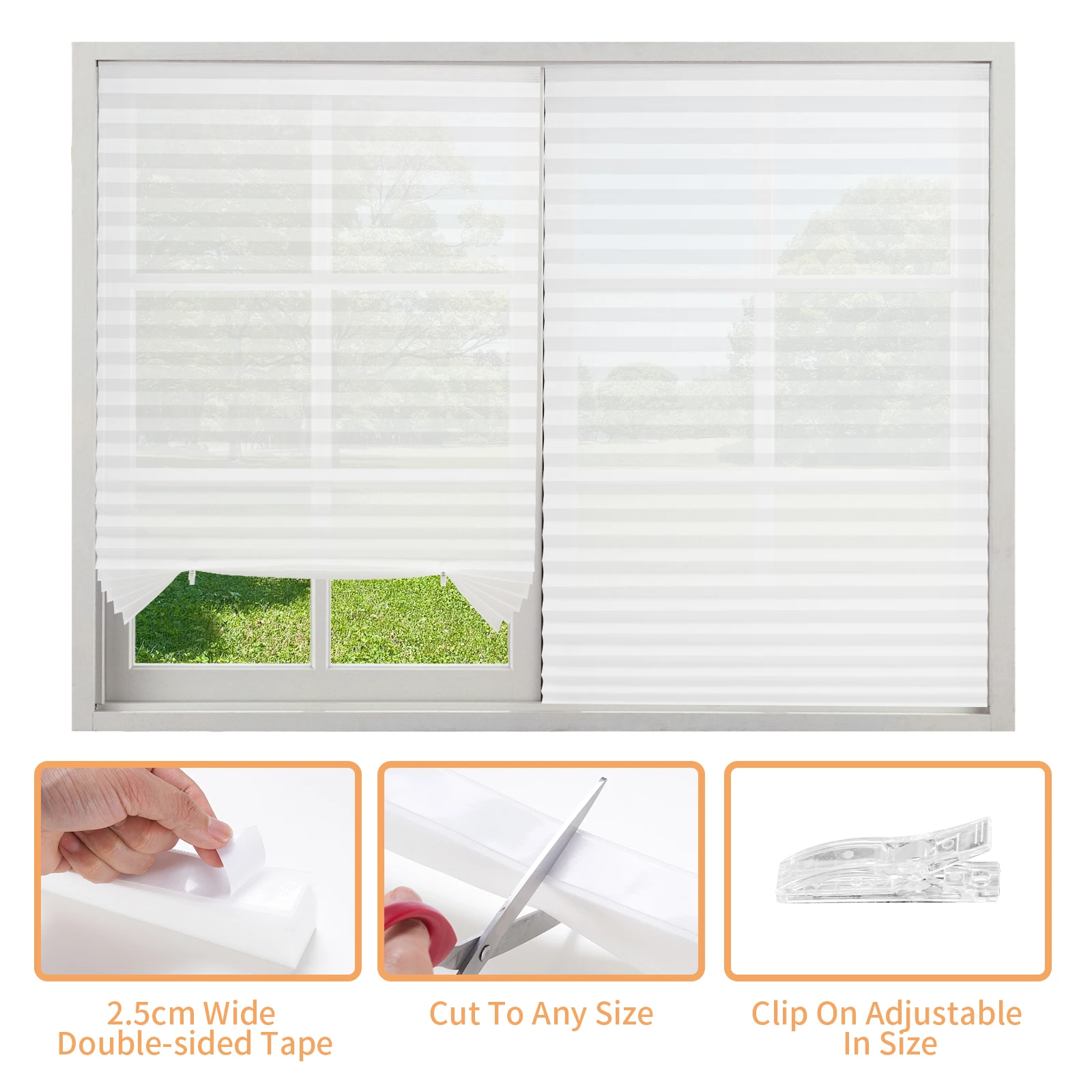 ม่านหน้าต่างแบบจีบ ม่านบังแดดแ - Linen Roller Blind บทวิจารณ์และราคา
