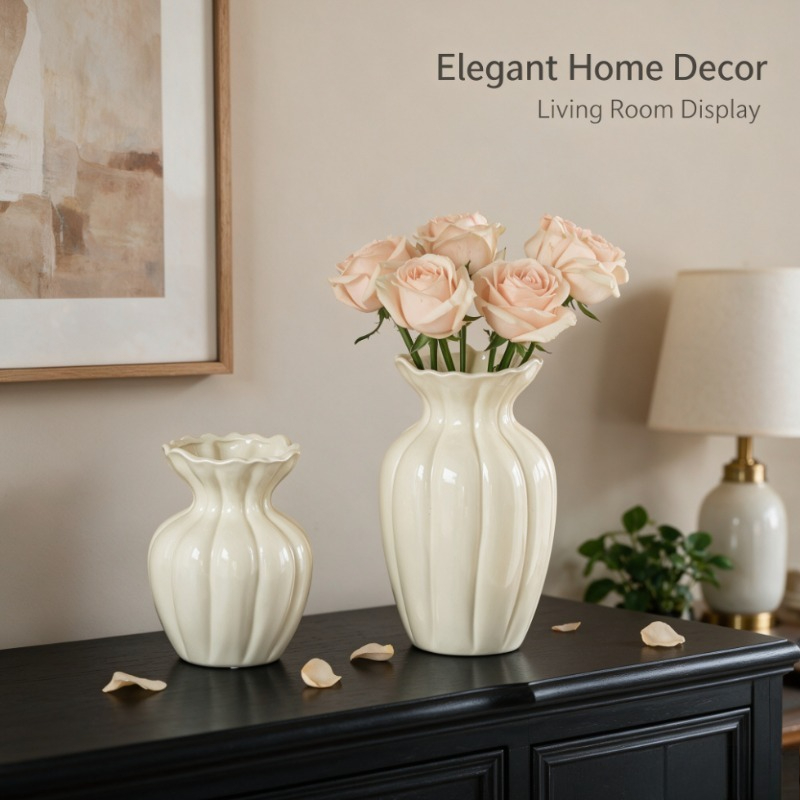 แจกันเซรามิกสไตล์ฝรั่งเศสย้อนย - Interior Design Vintage Modern บทวิจารณ์และราคา