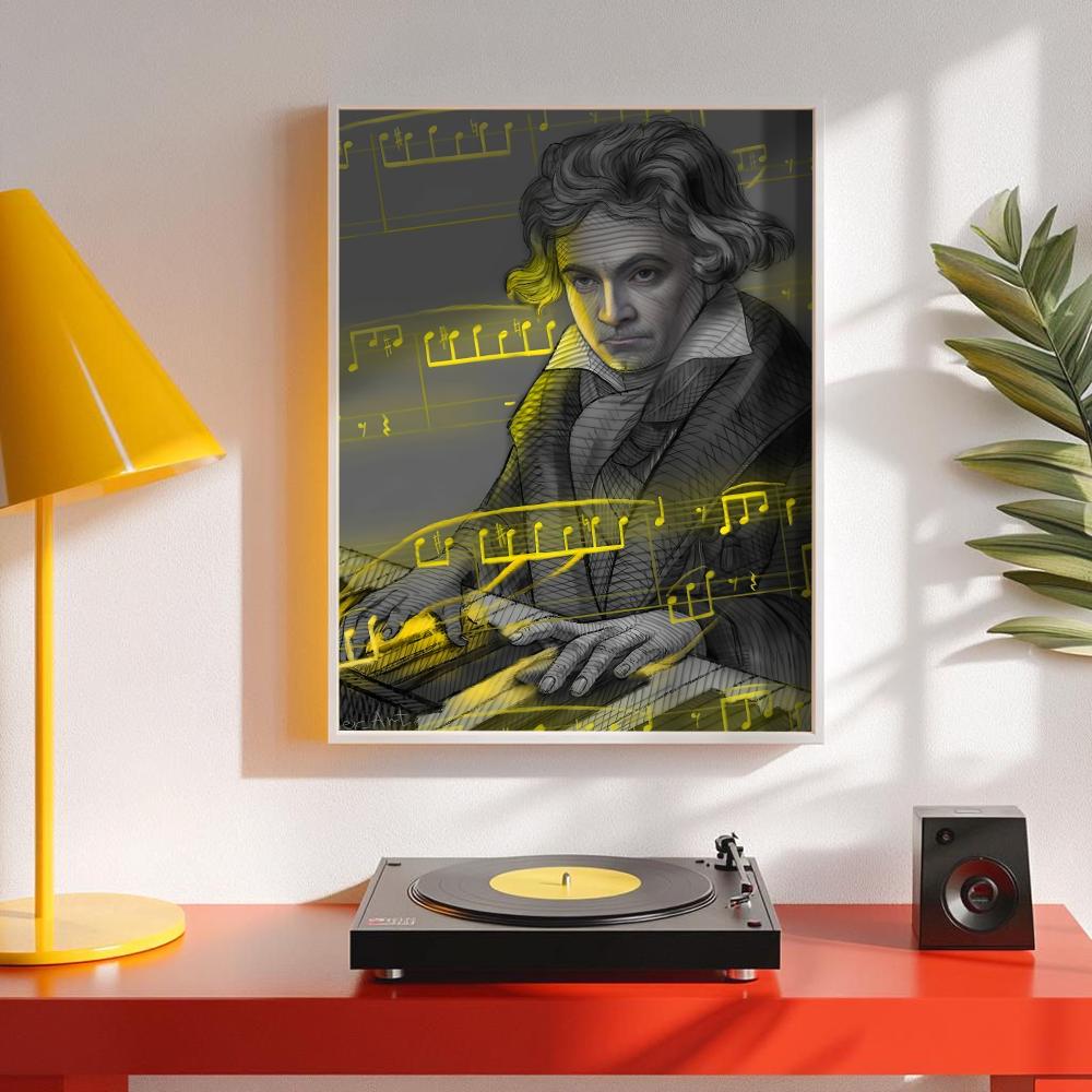โปสเตอร์เพลงคลาสสิกเอ็ม-โมซาร์ - Interior Design With Wallpaper บทวิจารณ์และราคา
