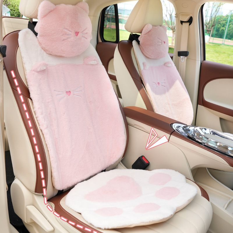 เบาะรองนั่งรถยนต์ลายการ์ตูน ขน - Interior Design Warm บทวิจารณ์และราคา
