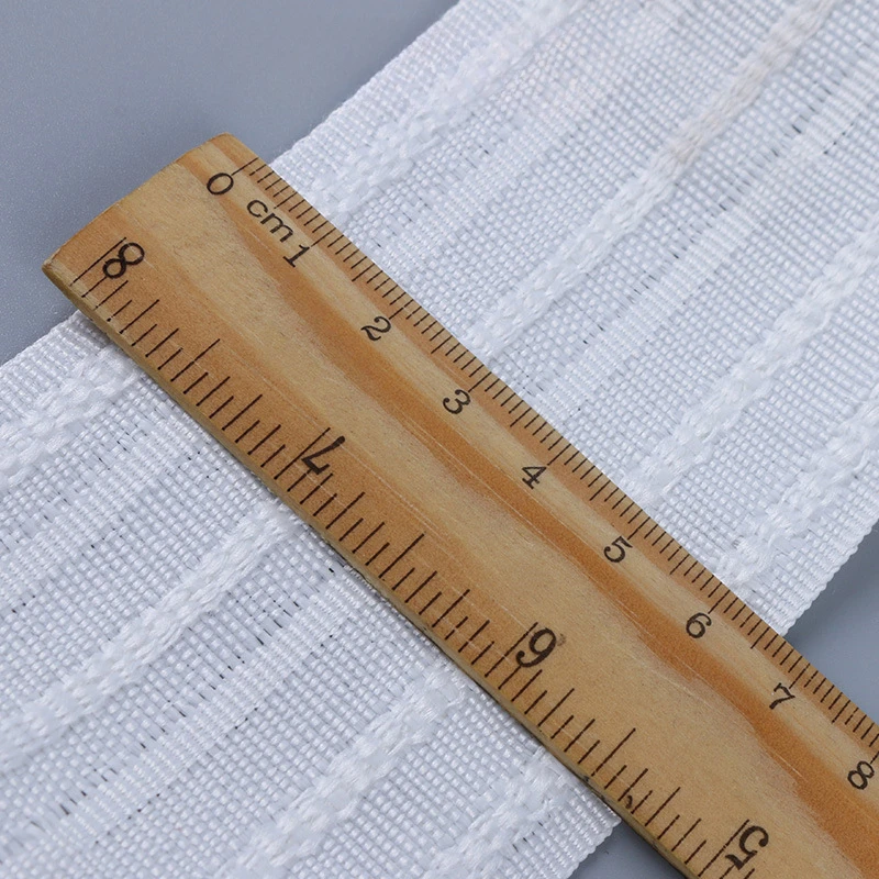 ดึงเทปจีบ 10 เมตรผ้าม่านอุปกรณ - Linen Curtain Eyelet บทวิจารณ์และราคา