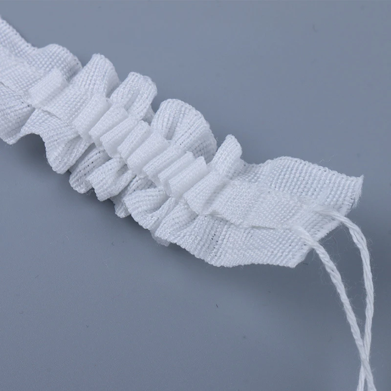 ดึงเทปจีบ 10 เมตรผ้าม่านอุปกรณ - Linen Curtain Eyelet บทวิจารณ์และราคา