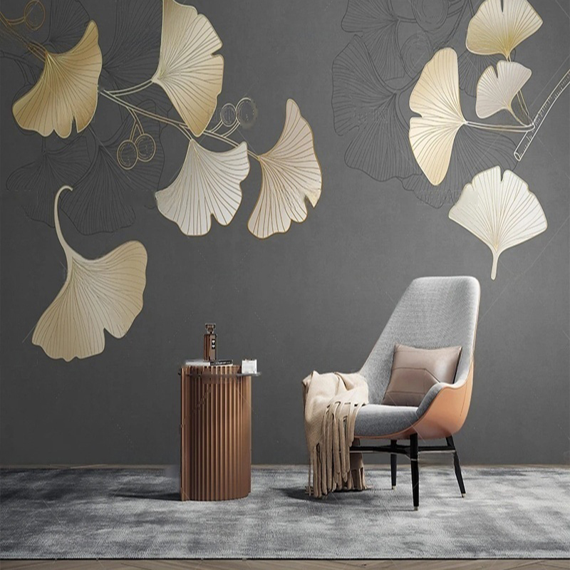 วอลเปเปอร์ติดผนังลายใบไม้สไตล์ - Interior Design With Wallpaper บทวิจารณ์และราคา