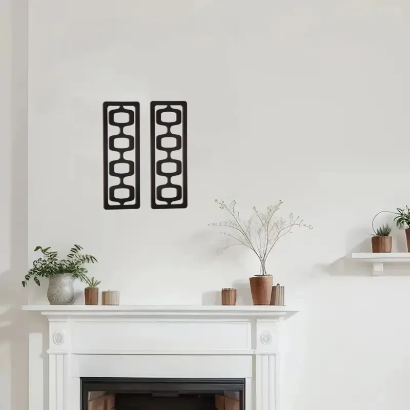 งานศิลปะติดผนังไม้สไตล์วินเทจย - Interior Design Warm บทวิจารณ์และราคา