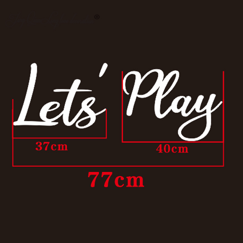 Let's PLAY ป้ายผนัง - ตกแต่งห้ - Interior Design Years Of School บทวิจารณ์และราคา