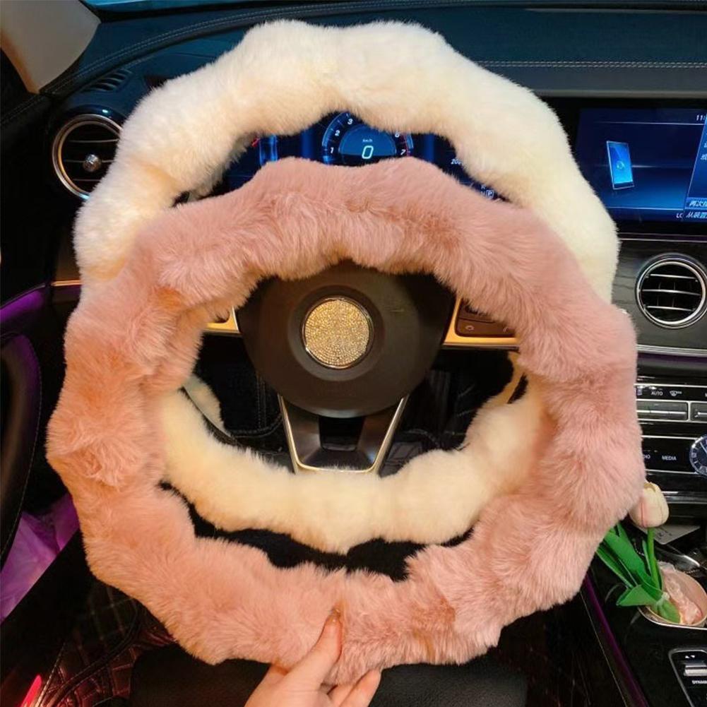ปลอกหุ้มพวงมาลัยรถยนต์แบบขนปุย - Interior Design Warm บทวิจารณ์และราคา