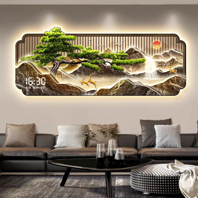 นาฬิกาแขวนผนังดีไซน์หรูหราทันส - Interior Design Vintage Modern บทวิจารณ์และราคา