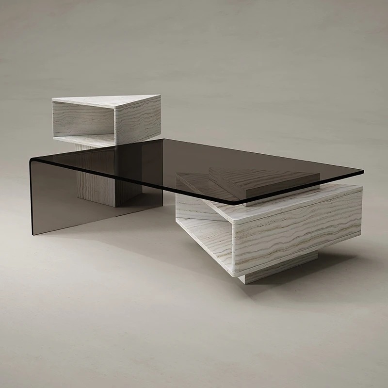 โต๊ะกาแฟดีไซน์เนอร์แฟชั่น หินอ - Interior Design Vintage Modern บทวิจารณ์และราคา
