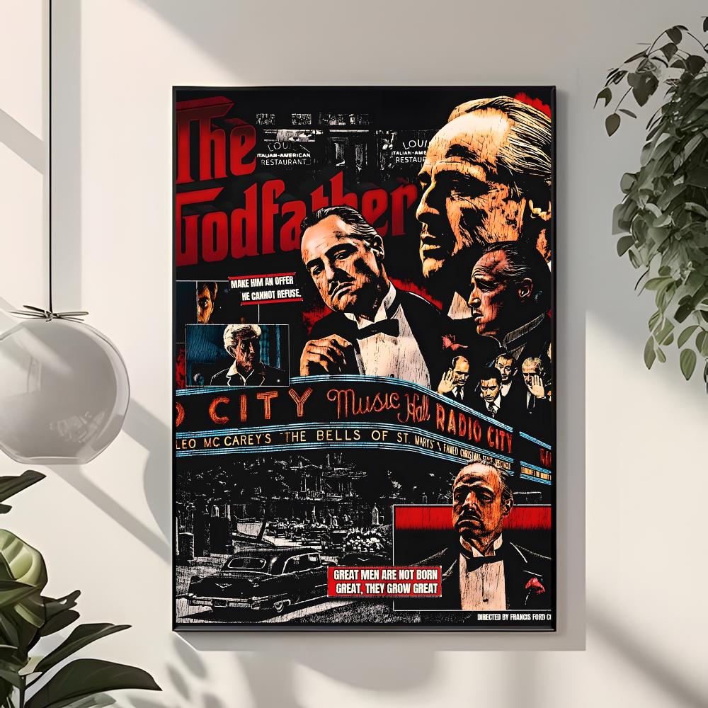 โปสเตอร์แก๊งสเตอร์คลาสสิก T-Th - Interior Design With Wallpaper บทวิจารณ์และราคา